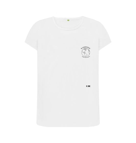White B-Conscious Organic T-shirt - White