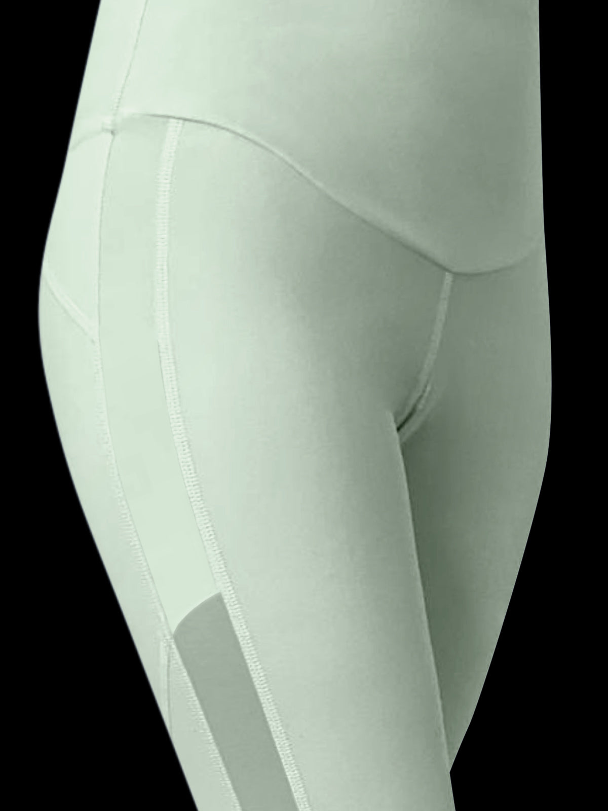 green legging detail