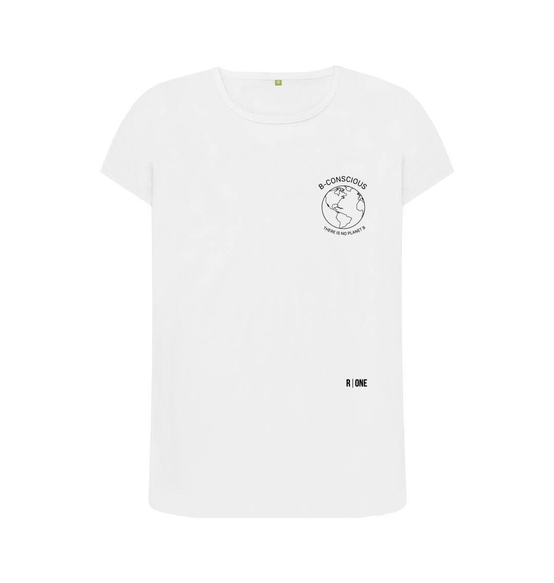White B-Conscious Organic T-shirt - White